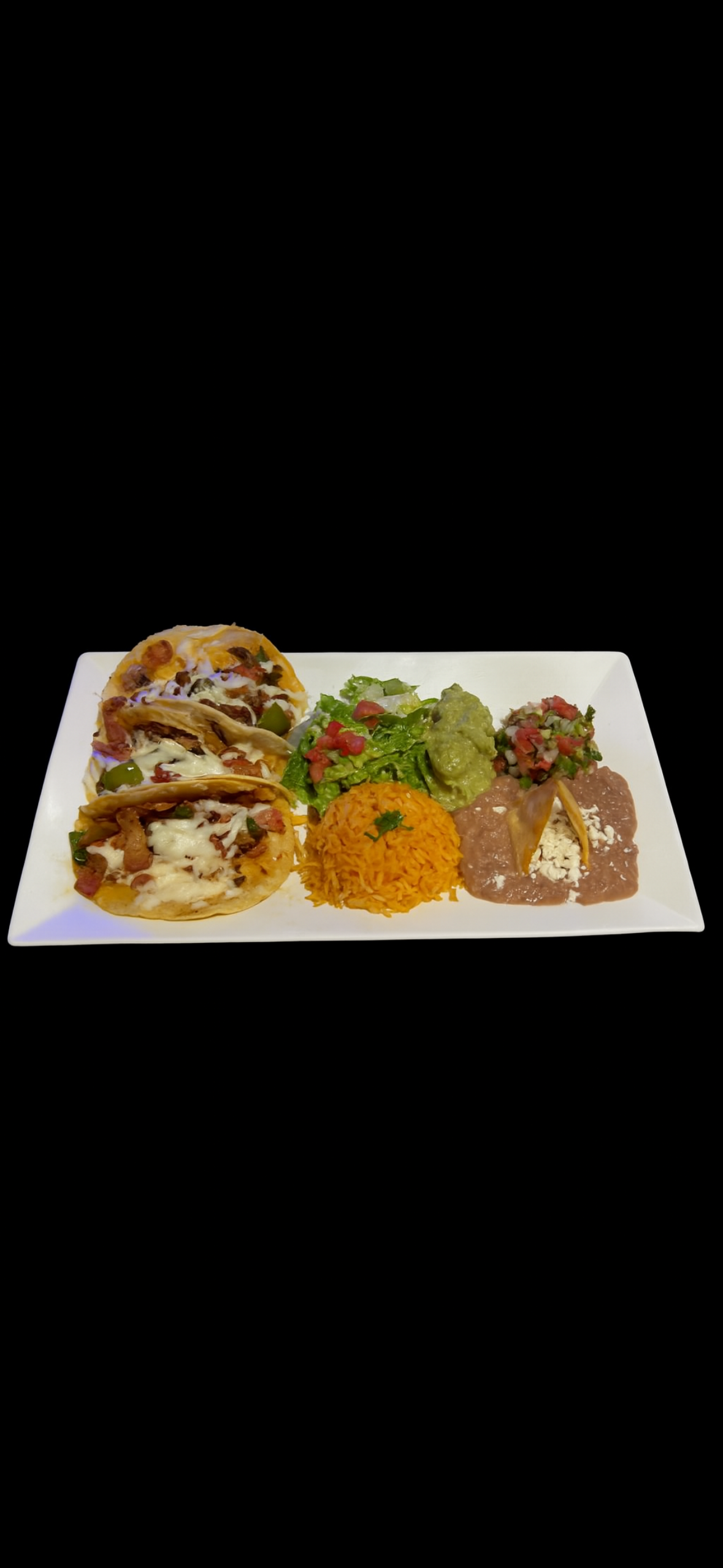 Taco Plate Alambre.