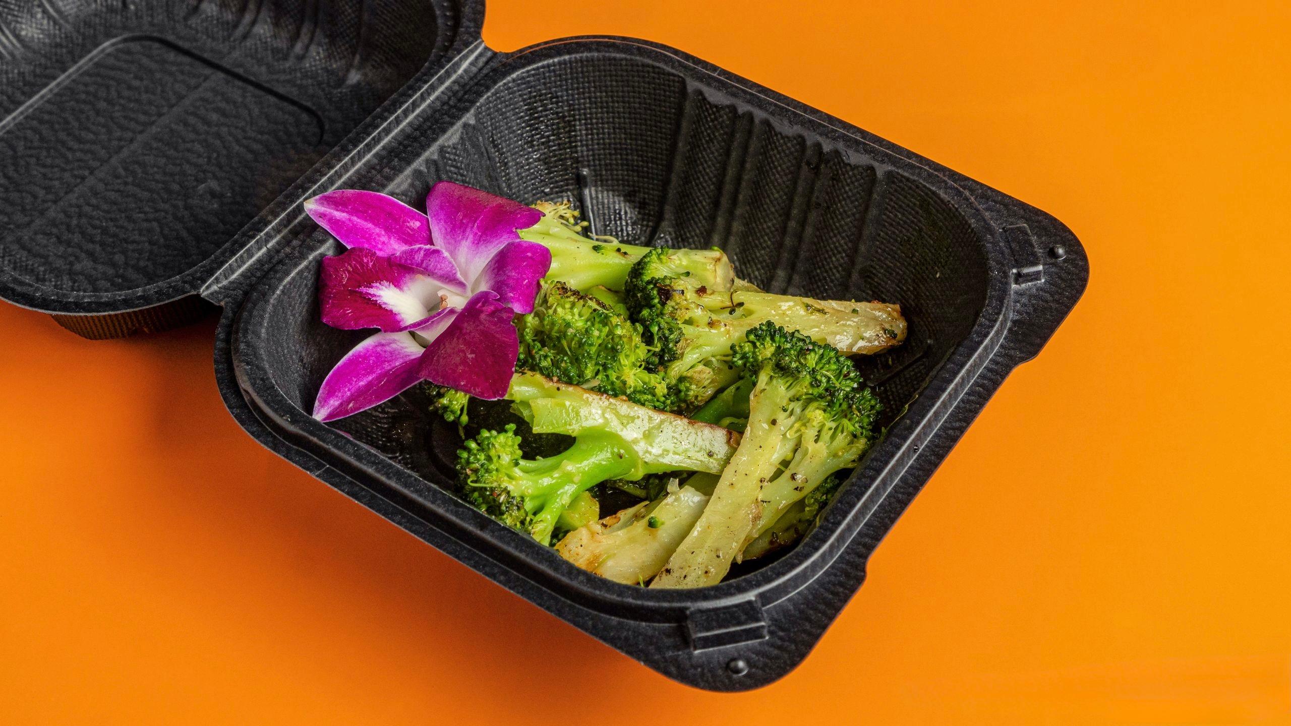 Grilled Broccoli.