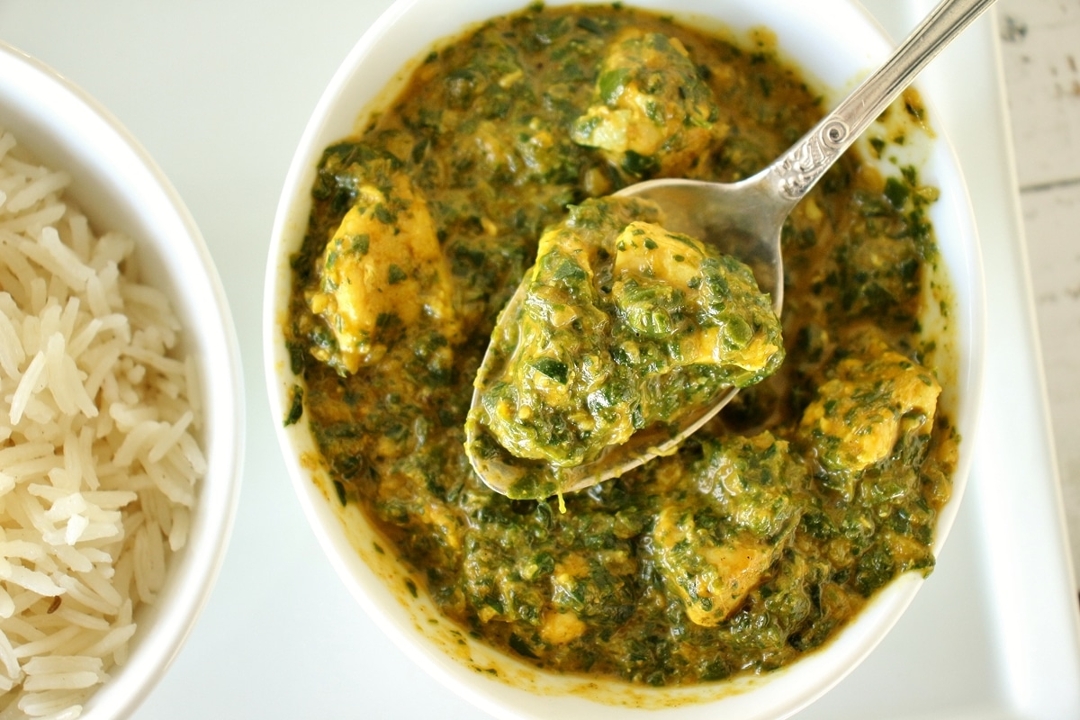 Chicken Saag.