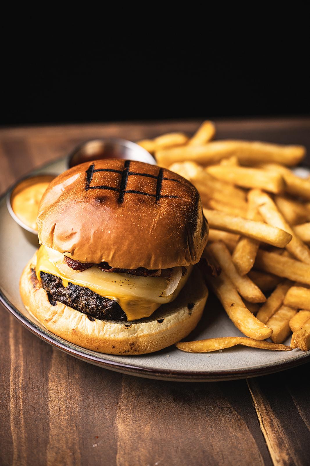 Triple Cheese Burger.