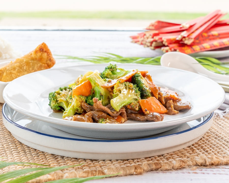 L-BEEF BROCCOLI.