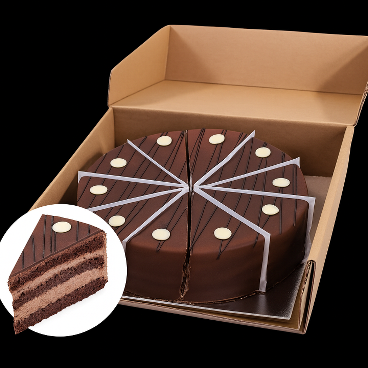 Devil's Slice Cake.