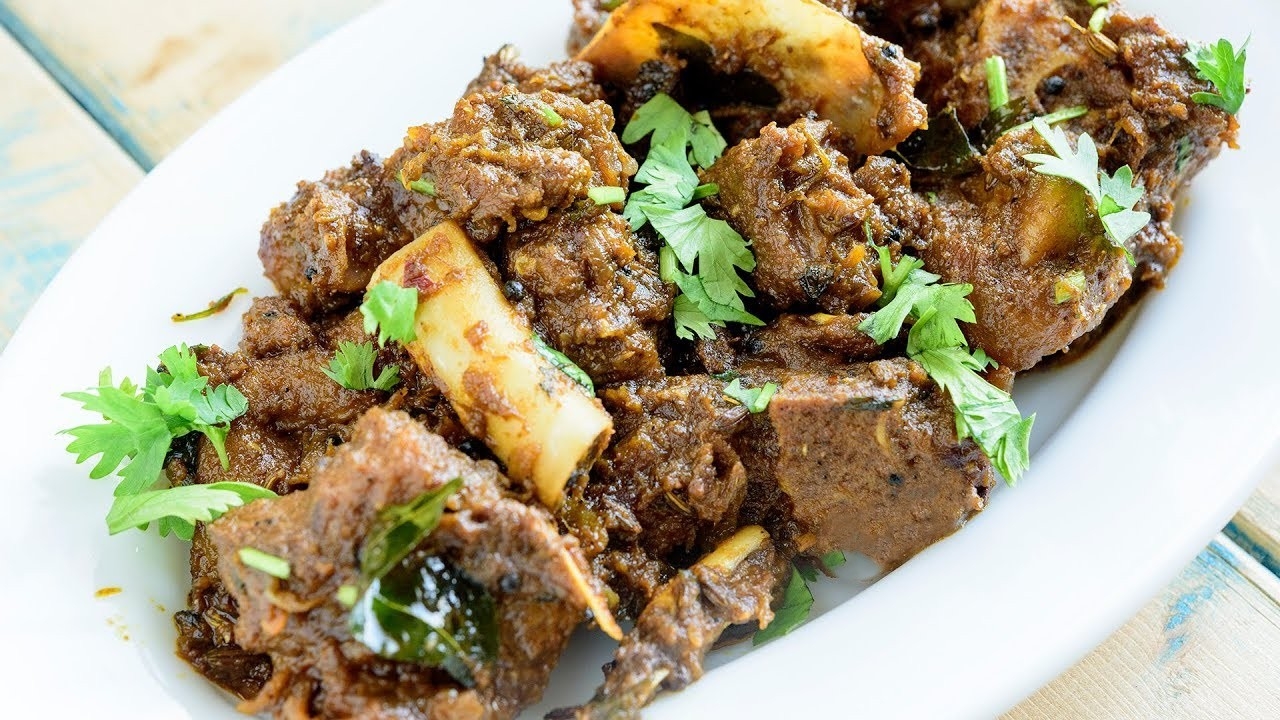 Mutton Pepper Fry 1/4 tray.