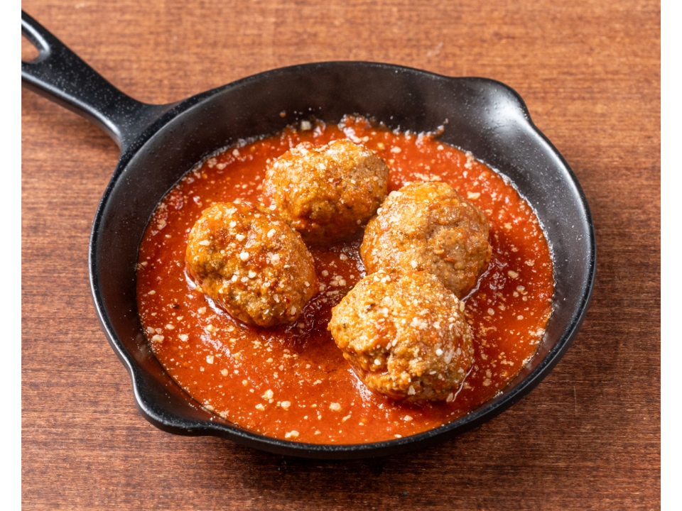 Almost World-Famous Meatballs.