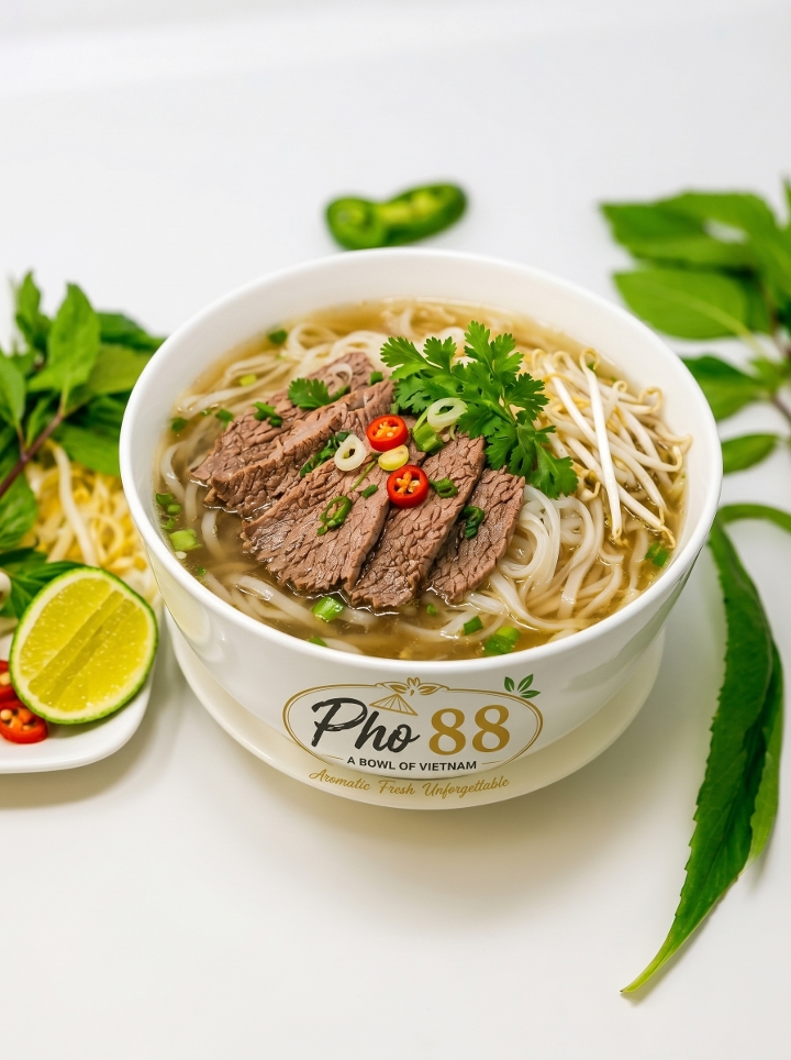 Pho Well-Done Flank Brisket -Chin Nam Gau.