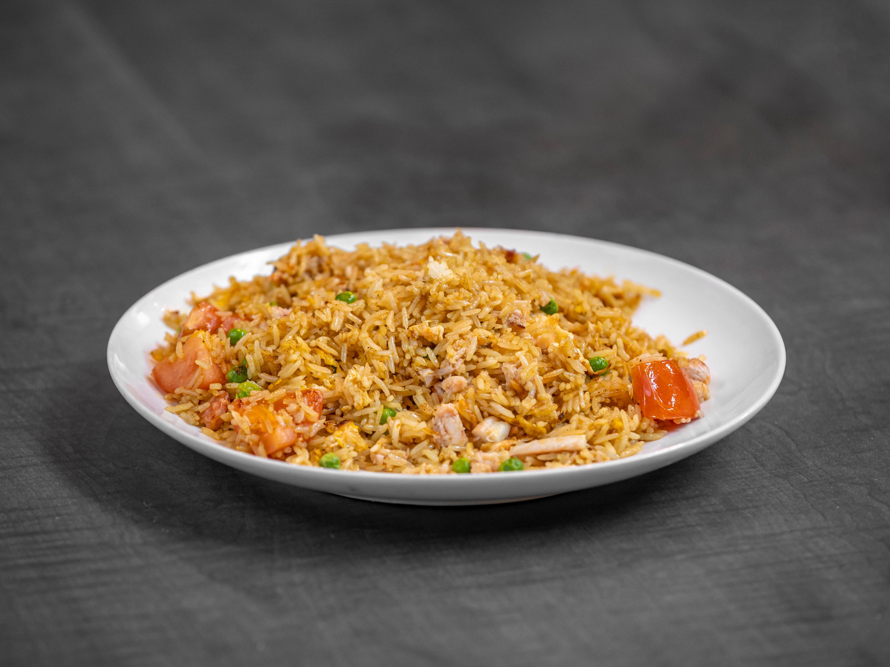 Blue Crab Fried Rice.