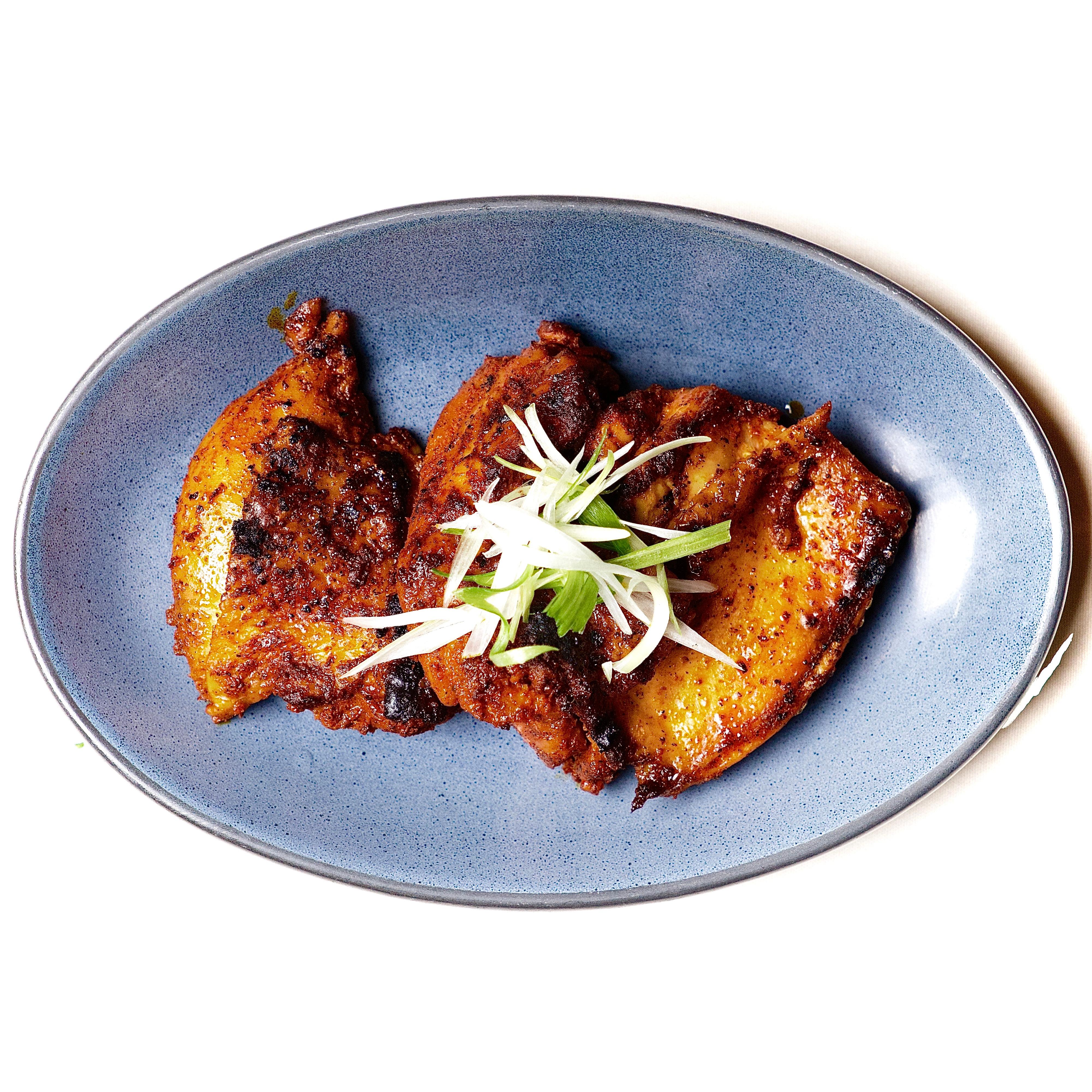 SIDE | Grilled Tocino with Kamatis.