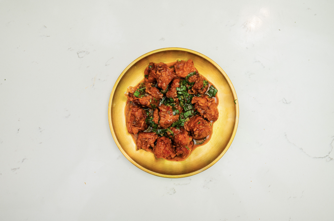 Chicken Manchurian.
