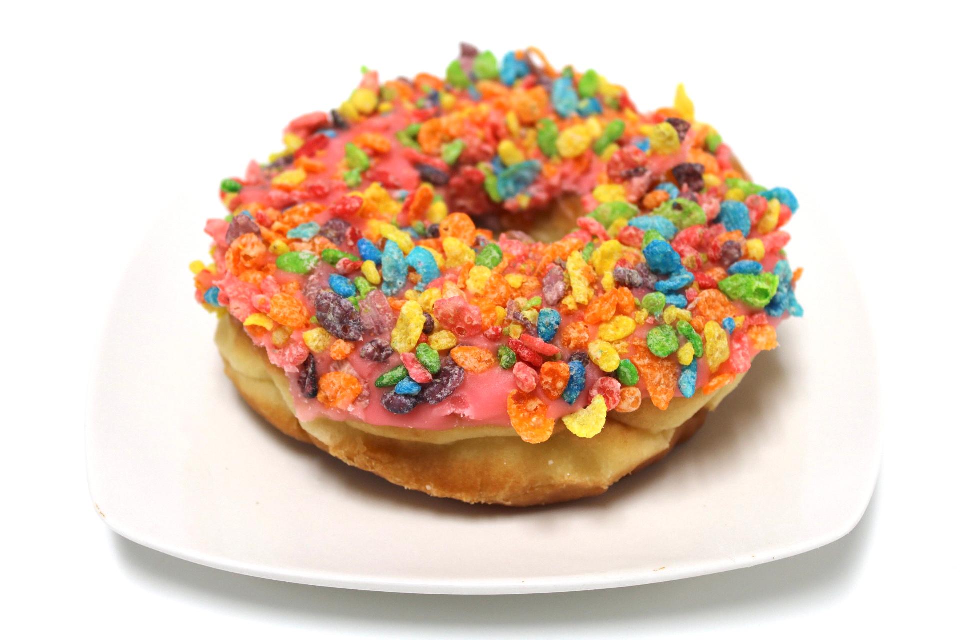 Fruity Pebbles Strawberry Iced.