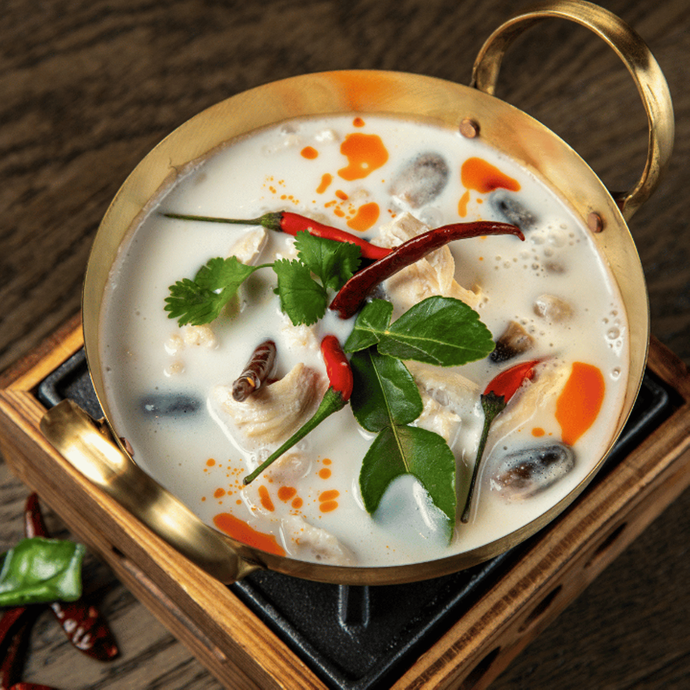 Coconut Soup (Tom Kah).