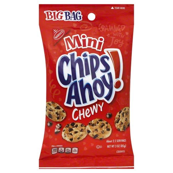 Nabisco Chips Ahoy! Cookies - Mini Chewy 1x3.000 Oz.