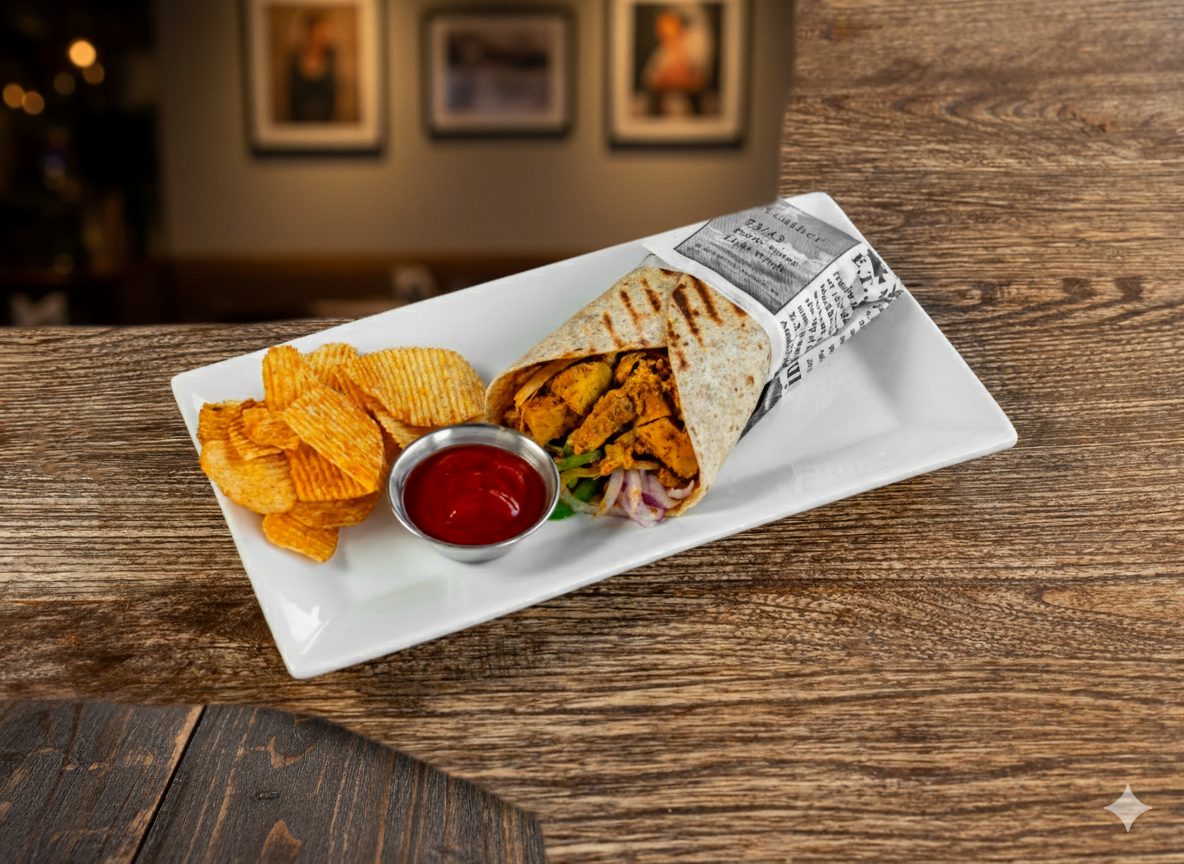 Chicken Kathi.