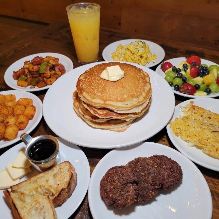 Classic Pancake Breakfast.