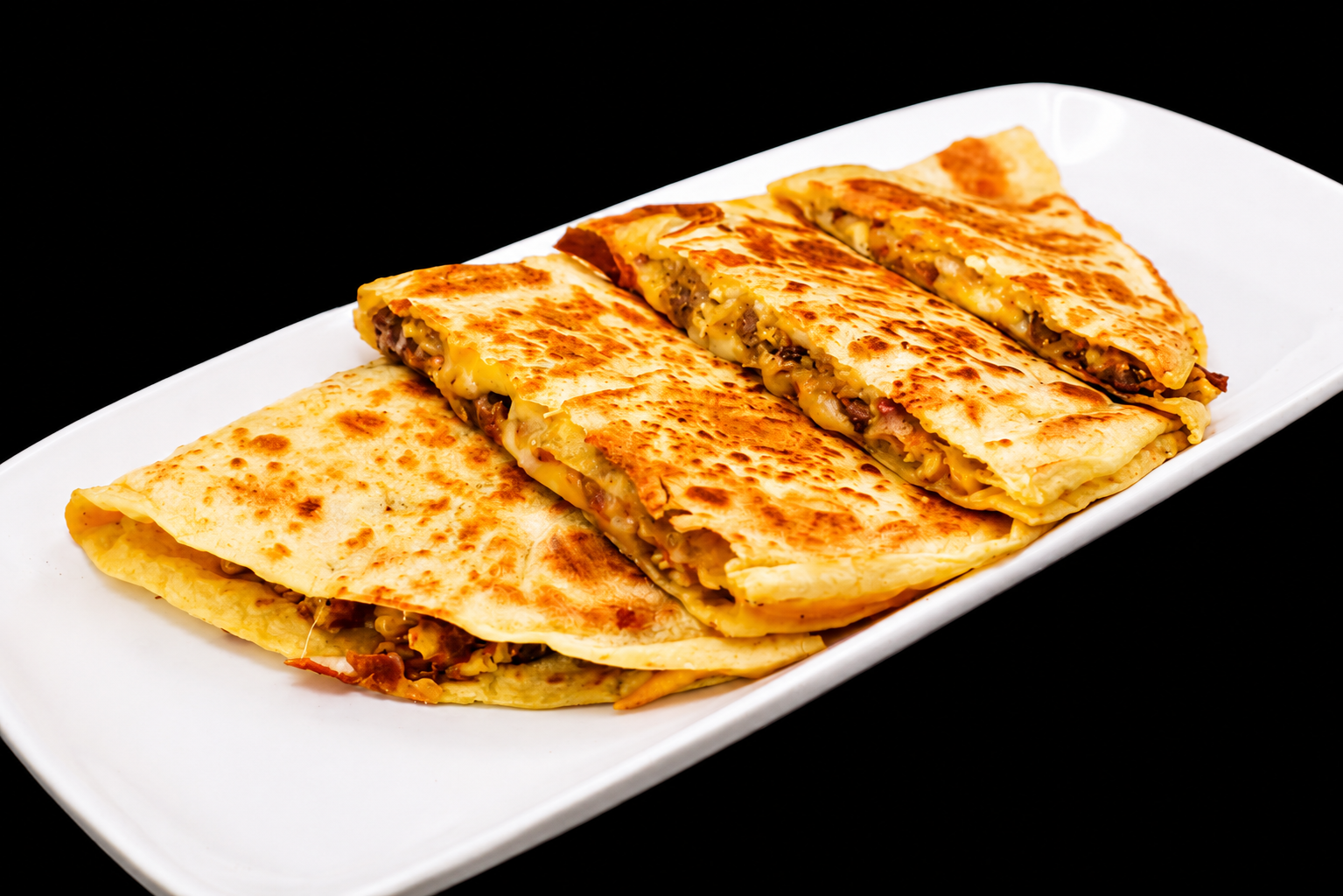Wagyu-Steak Quesadilla.