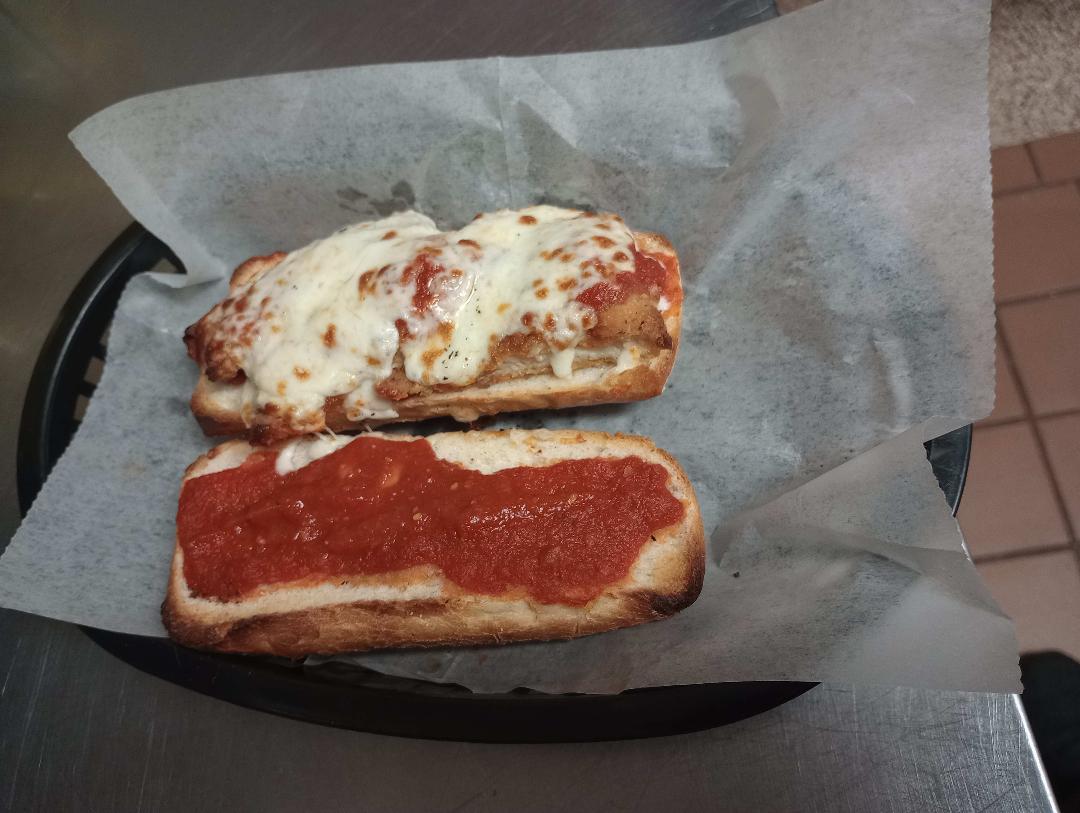 Chicken Parm Sub.