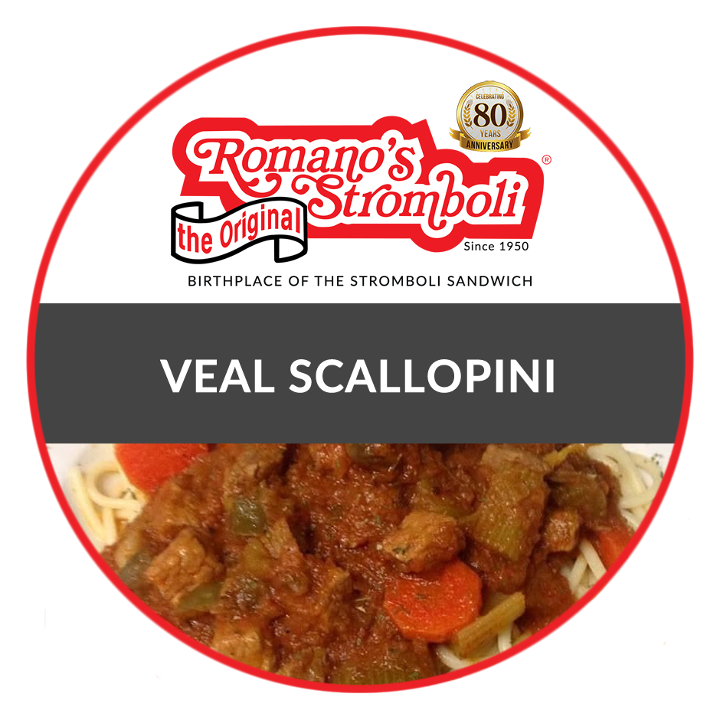 8 Oz Veal Scaloppine.