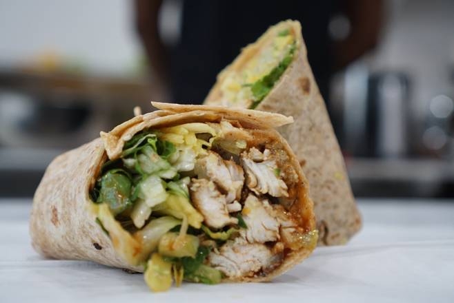 JERK CHICKEN WRAP.