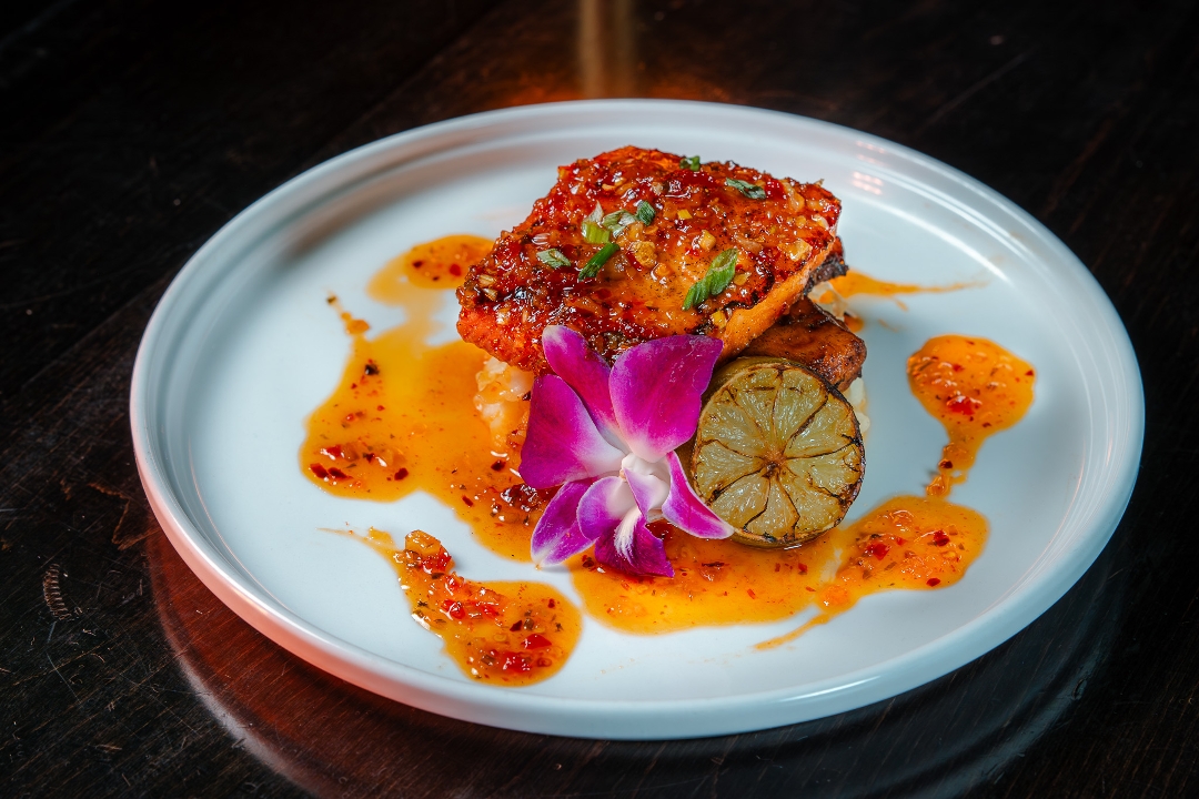 Pan Seared Salmon.