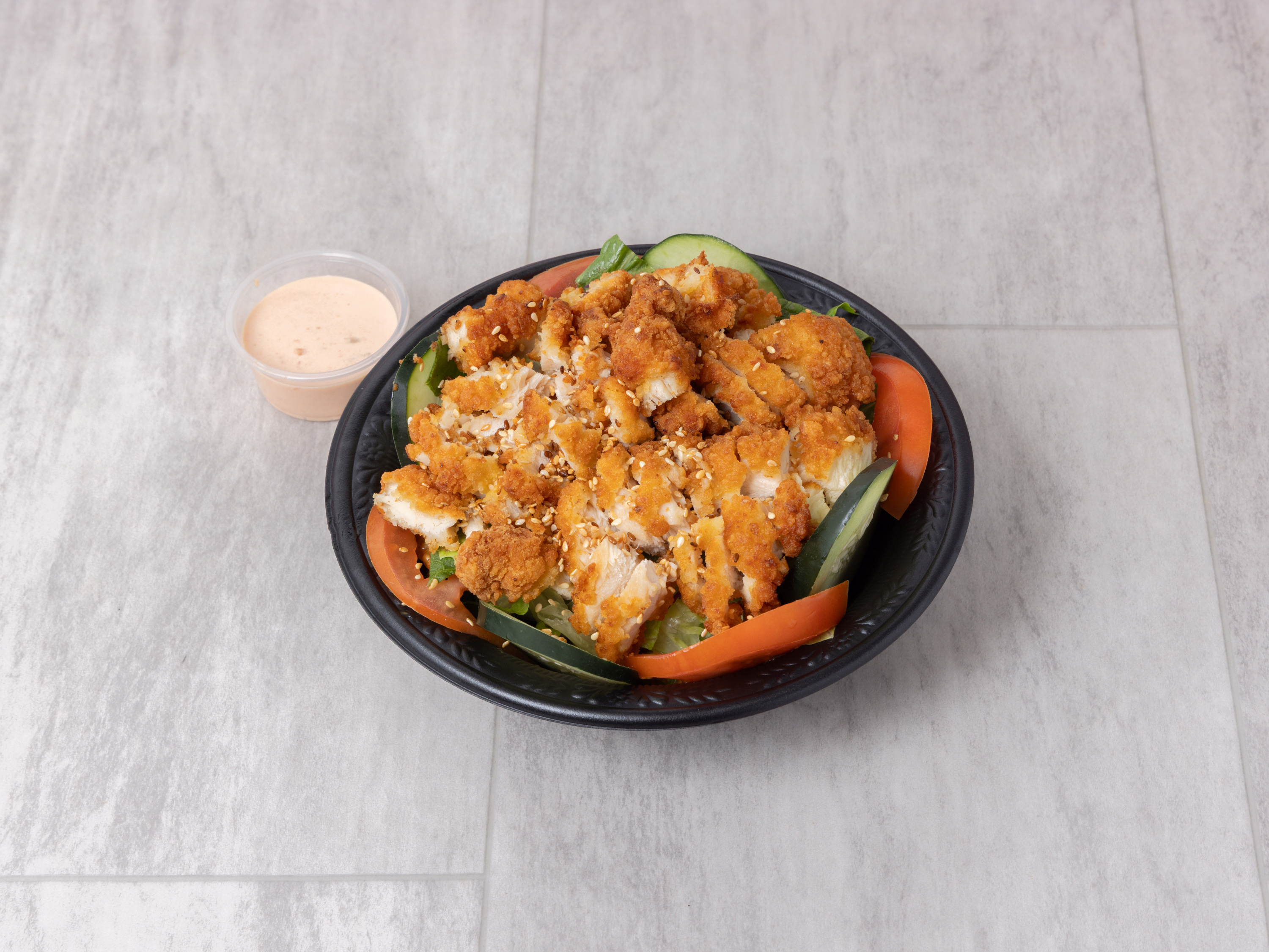 Crispy Chicken Salad.