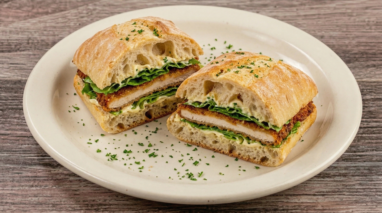Chicken Francese Wedge.