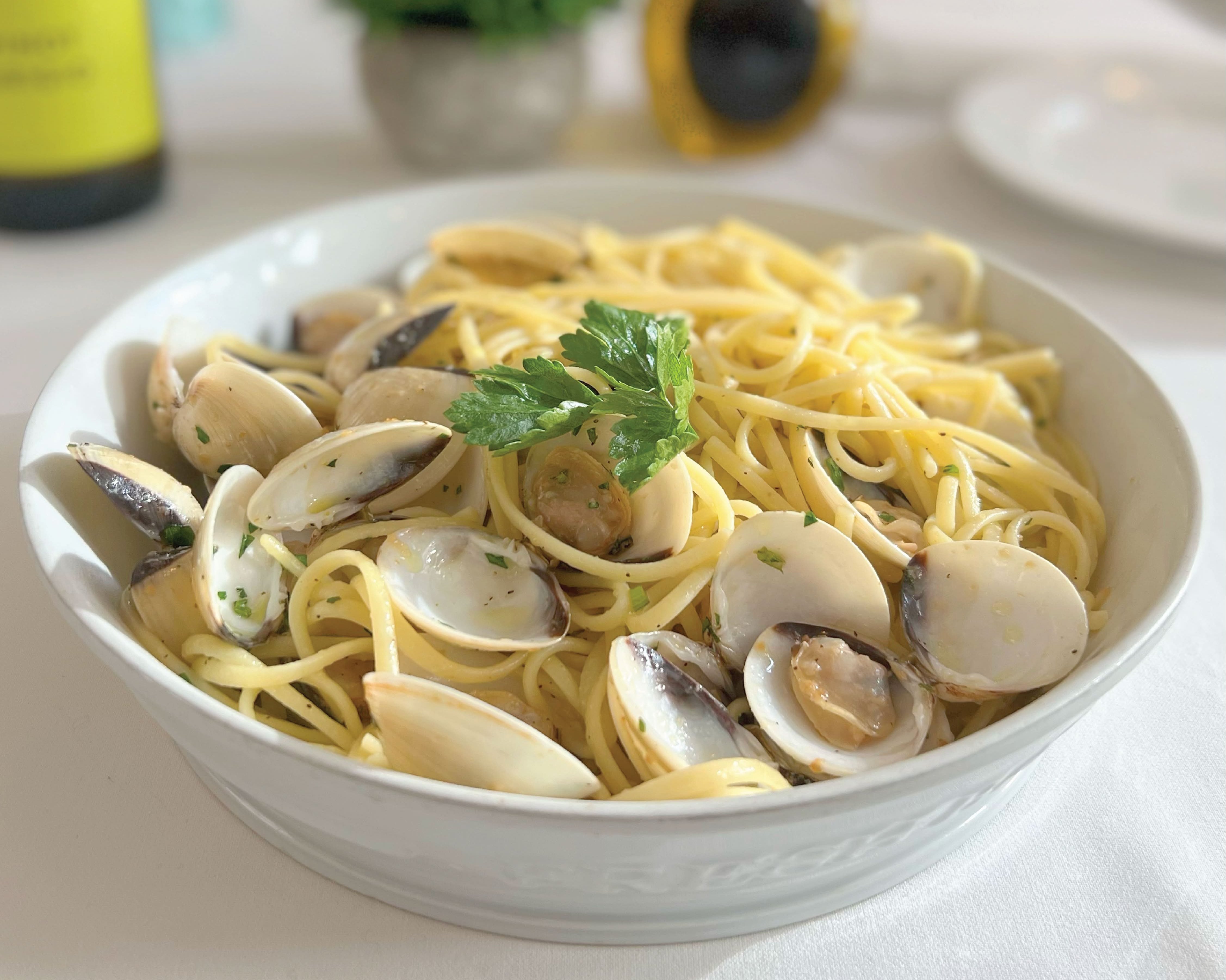 Spaghetti with Clams.