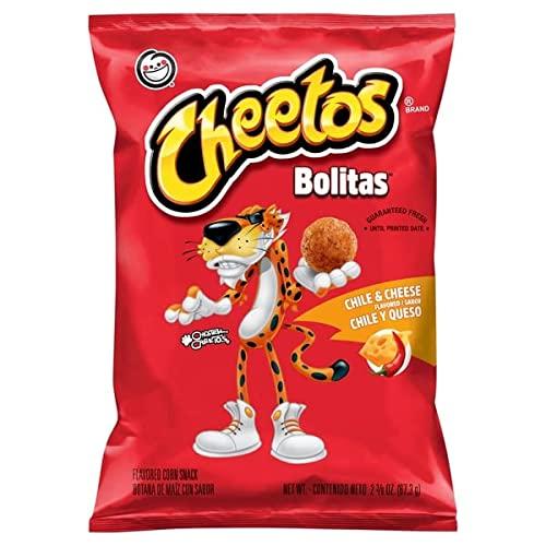 Cheetos, Corn Snack Chili & Cheese Flavored, 2.38 Ounce.
