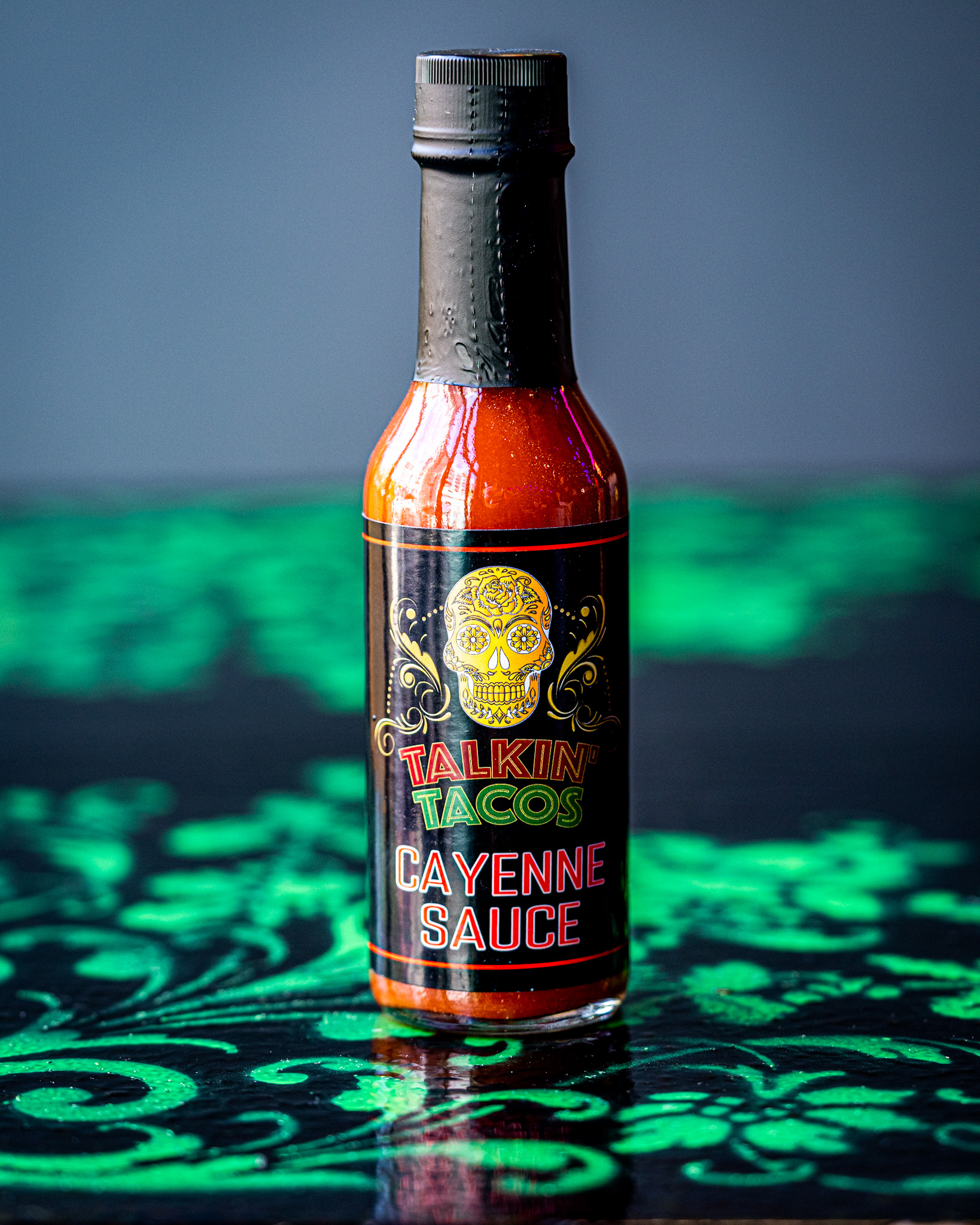 Talkin' Tacos Cayenne Hot Sauce.