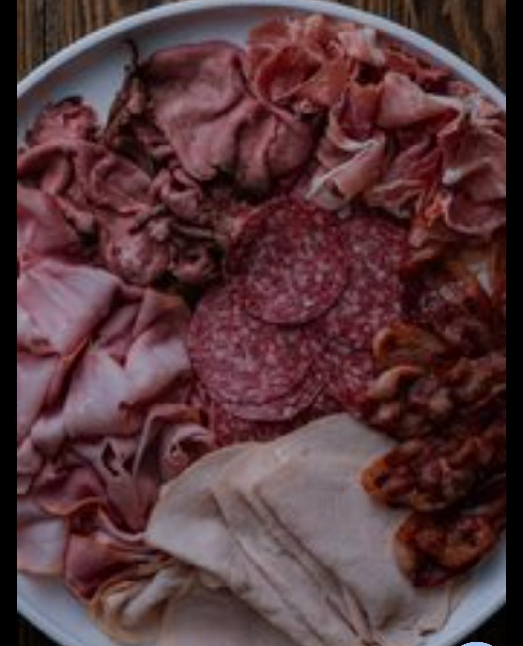 Steamed Deli Platter.