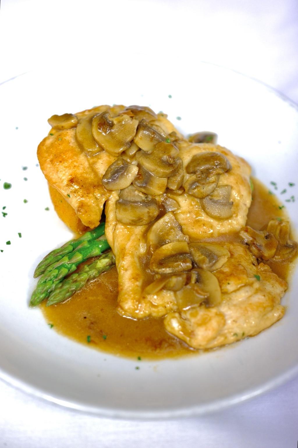 Chicken Marsala.
