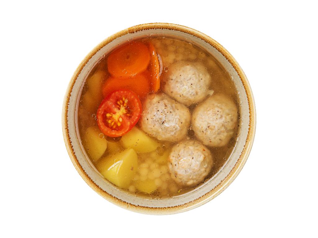 Matzoh Ball Soup.