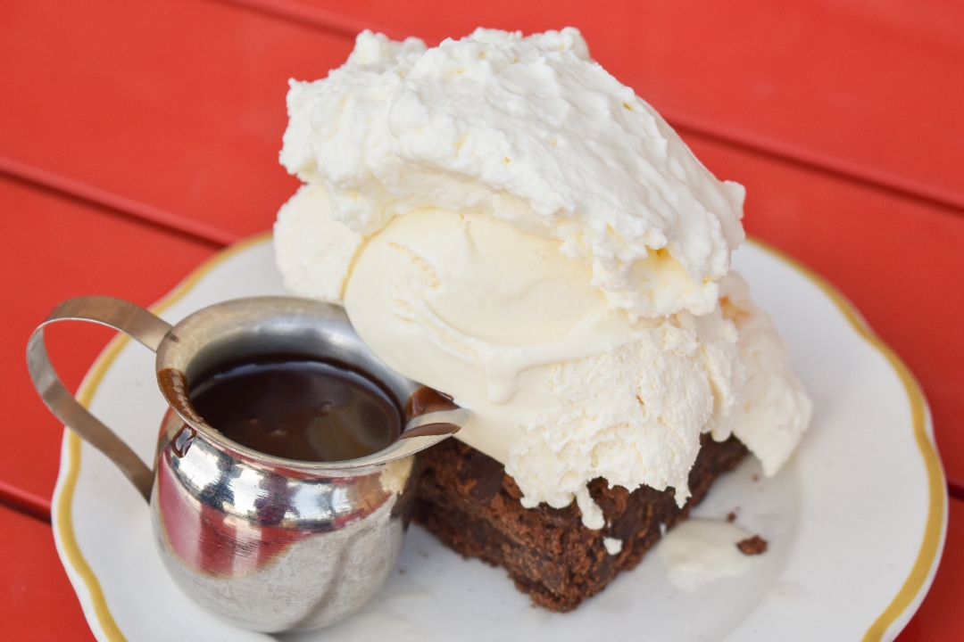 Brownie Sundae.