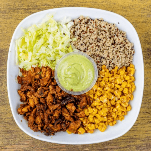 Al Pastor Quinoa Bowl.