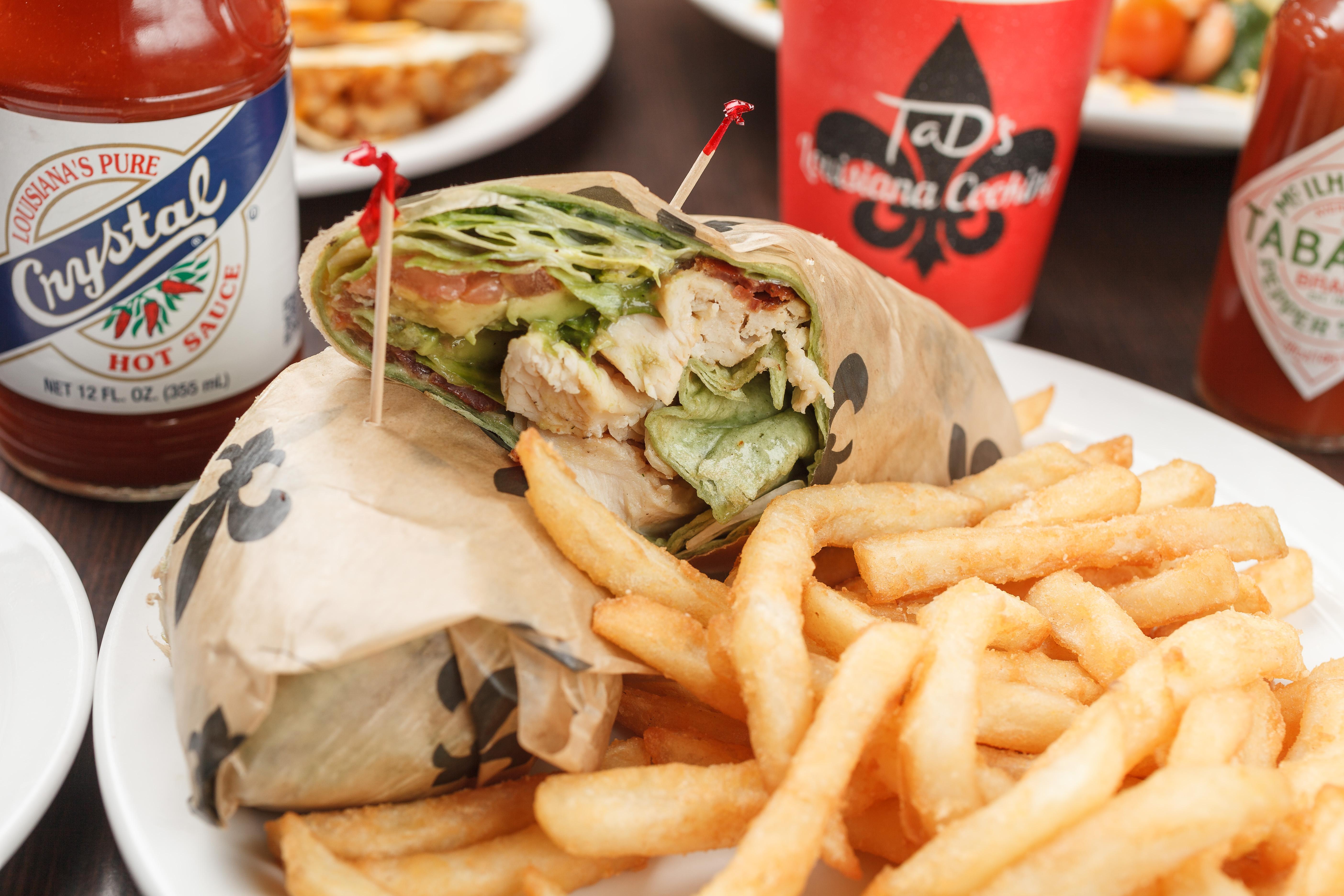 Chicken Bacon Ranch Wrap.