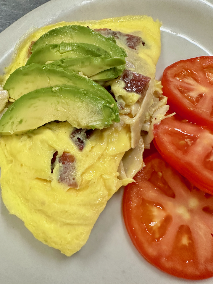 California Omelette (*).