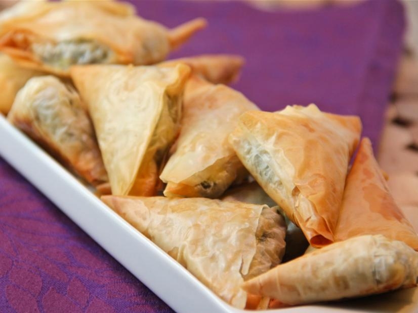 Spinach Feta pies (4).