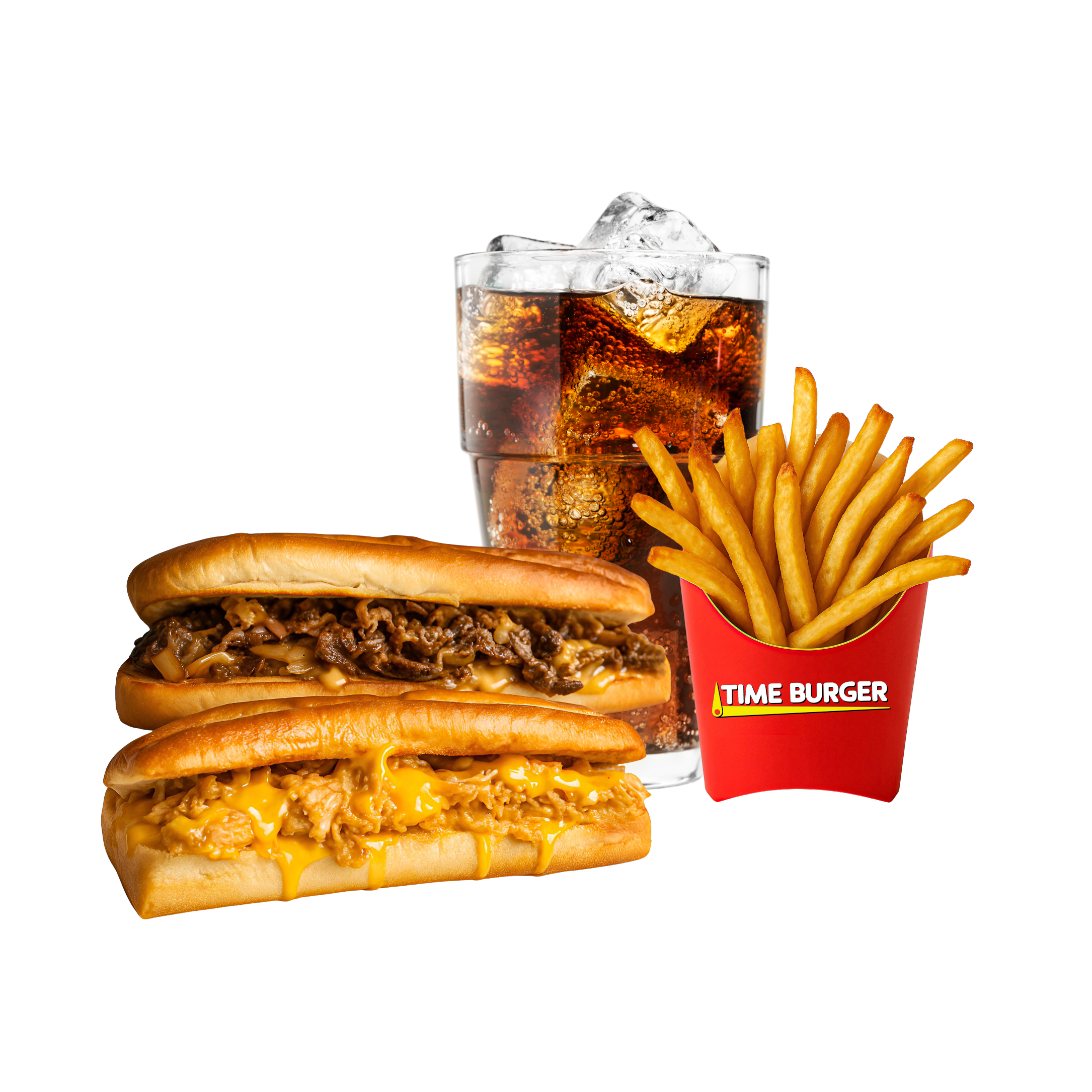 Time Original Cheesesteak Combo.