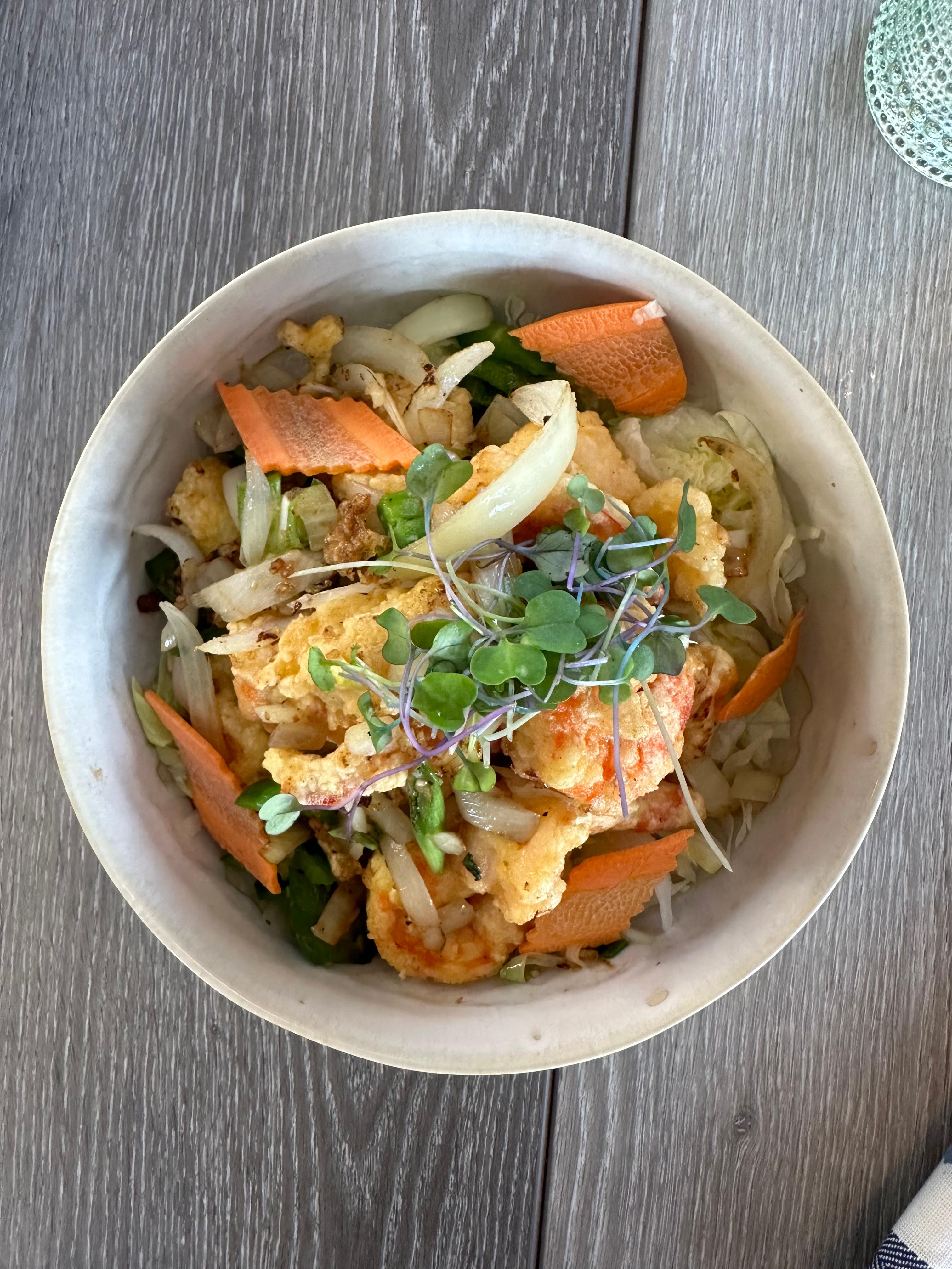 Salt Baked Shrimp (Tom Rang Muoi).