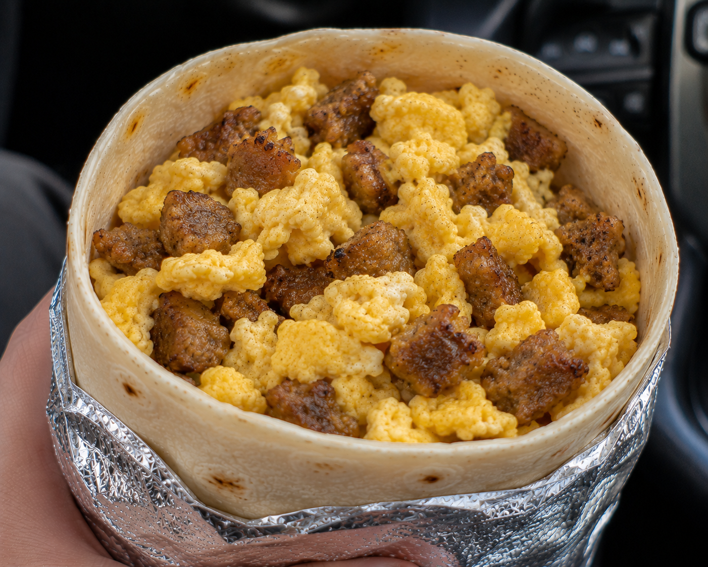 Egg & Sausage.