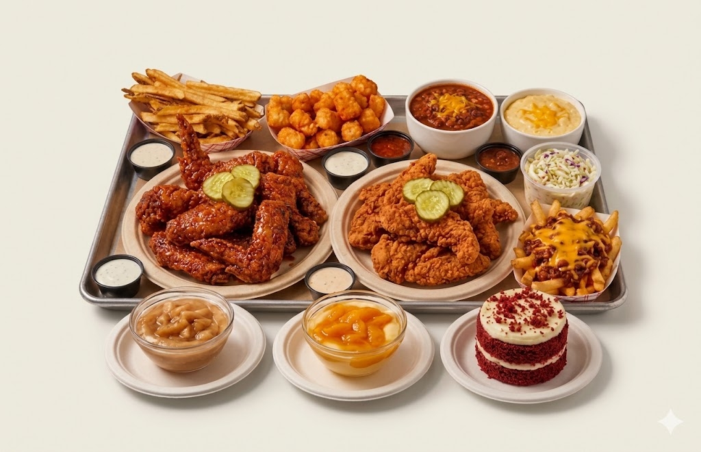 Giant Rooster Feast (Feeds 6-8).