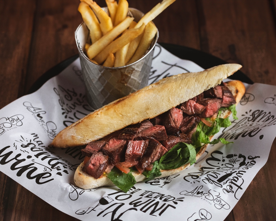 Churrasco Sandwhich.