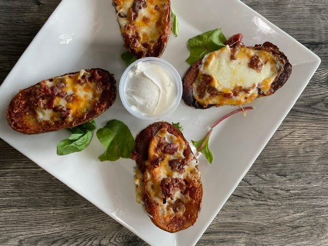 Potato skins.