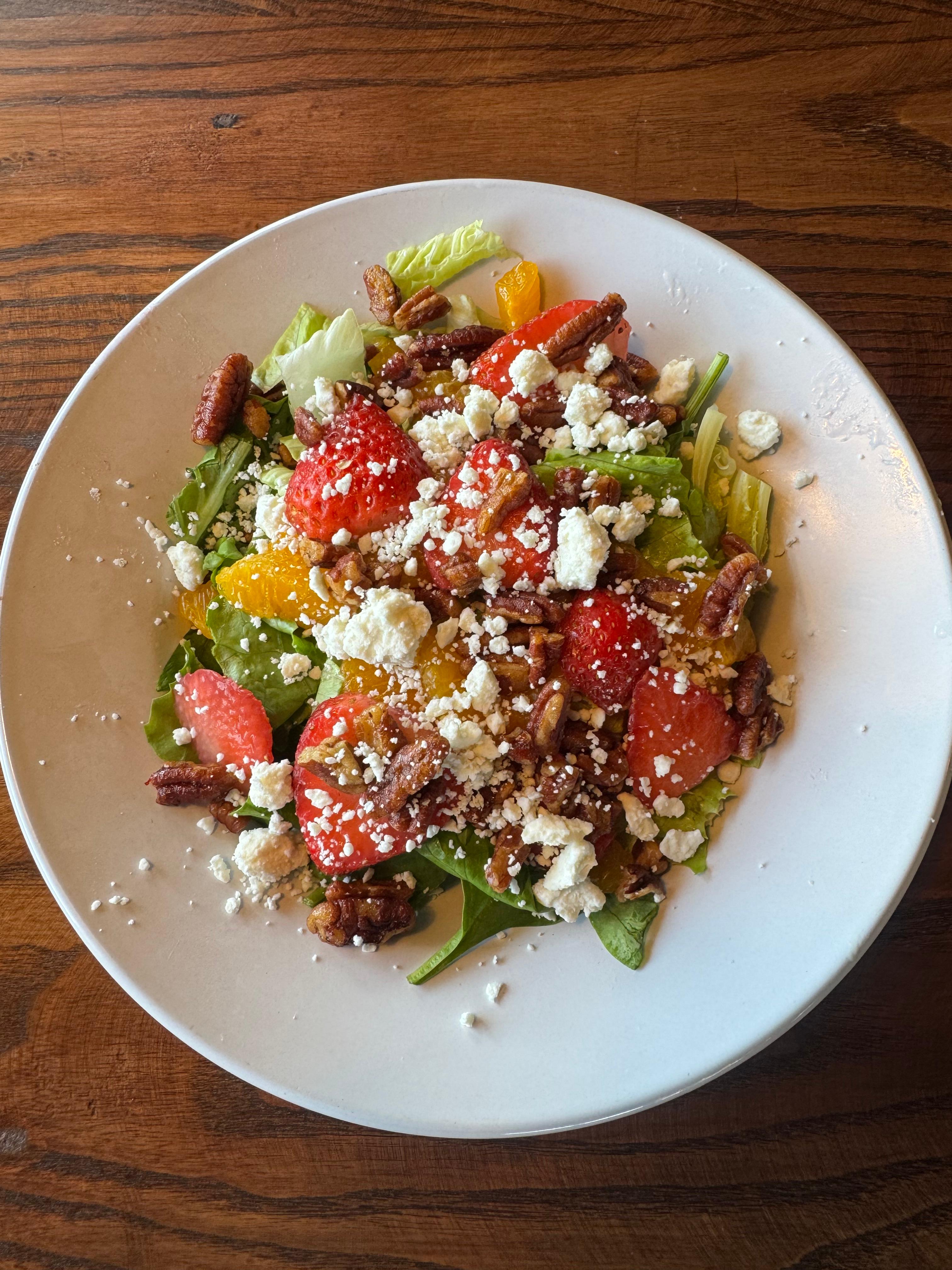 Strawberry Pecan Salad.