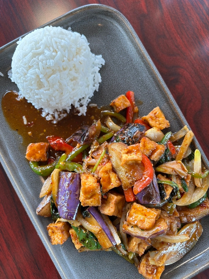 Eggplant Thai Basil.