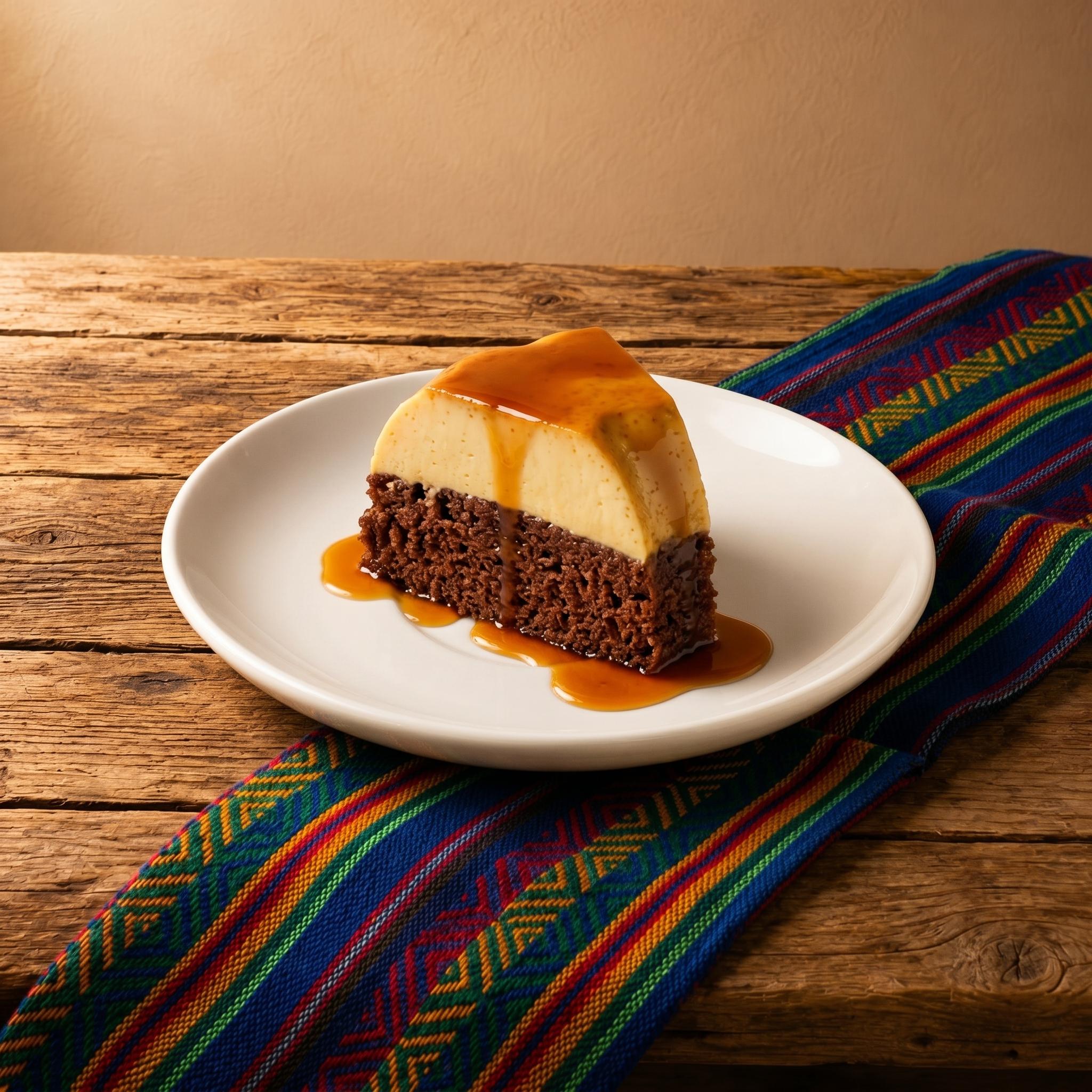 Chocoflan.