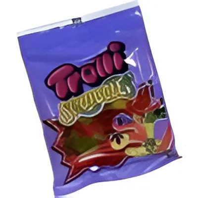 Trolli Squiggles Gummi Candy  5 Oz..