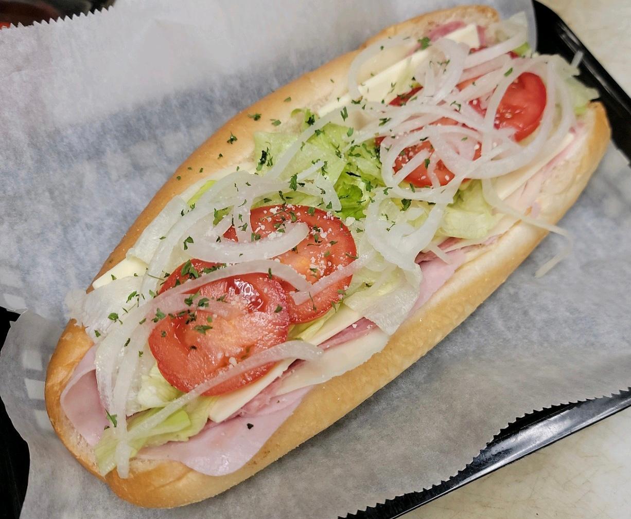 Ham & Cheese Sub.