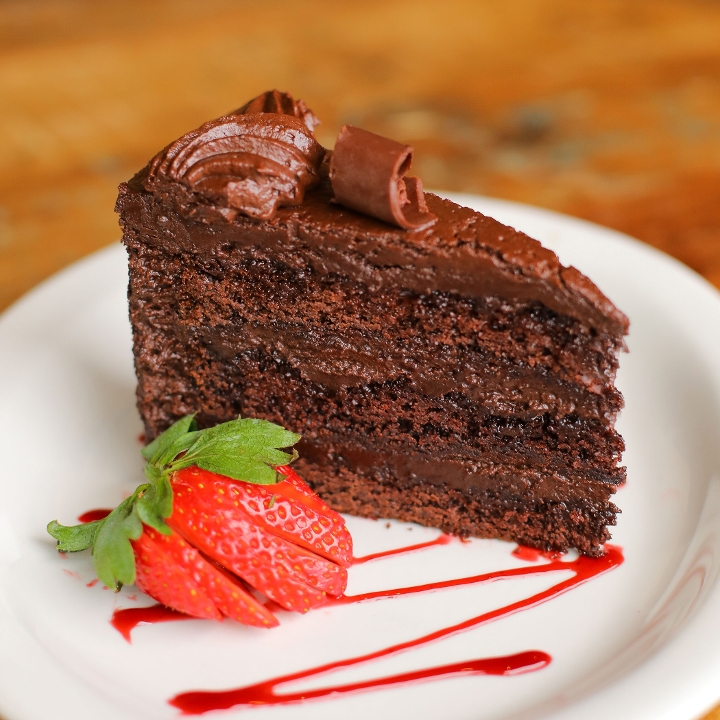 Chocolate cake.