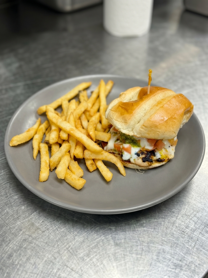 Chicken Bruschetta Pesto.