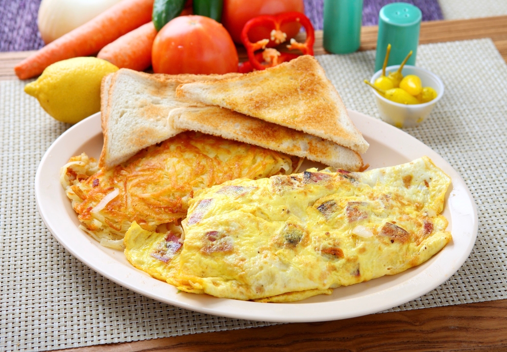 Ham Omelette.