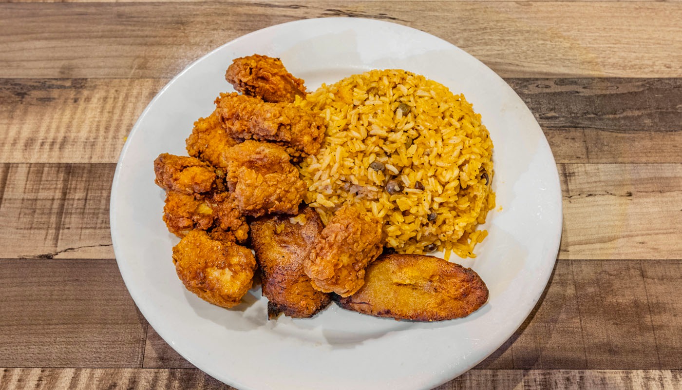 Lunch: Crispy Chicken Bites - sin huesos.